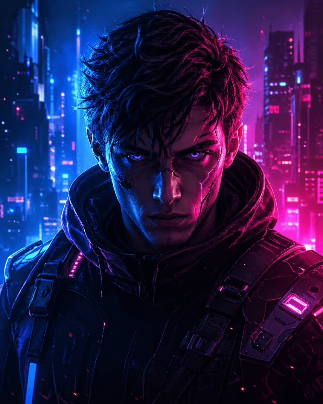 Cyberpunk Gaming Avatar